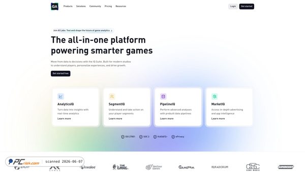 gameanalytics.com screenshot