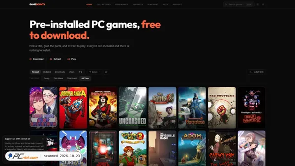 gamebounty.world Screenshot