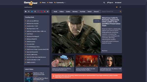 gamefront.com screenshot