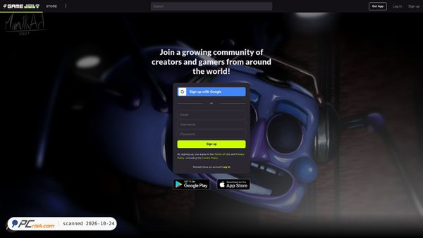 Screenshot di gamejolt.com