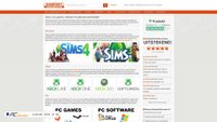 Captura de ecrã de gamekeydiscounter.nl