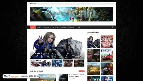 gamepcfull.com screenshot