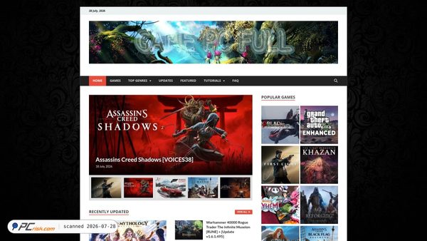 gamepcfull.com screenshot