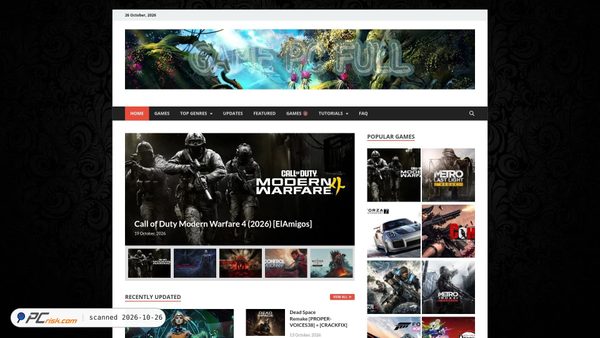Screenshot di gamepcfull.com