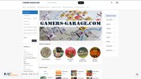 Captura de ecrã de gamers-garage.com