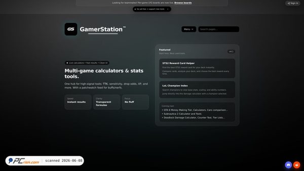 gamerstation.gg screenshot