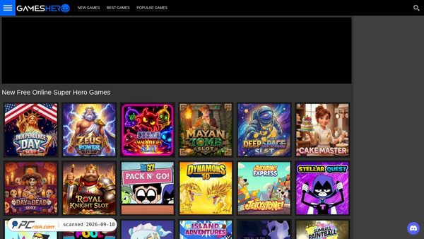 gameshero.com Screenshot