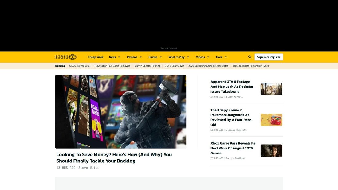Screenshot von gamespot.com