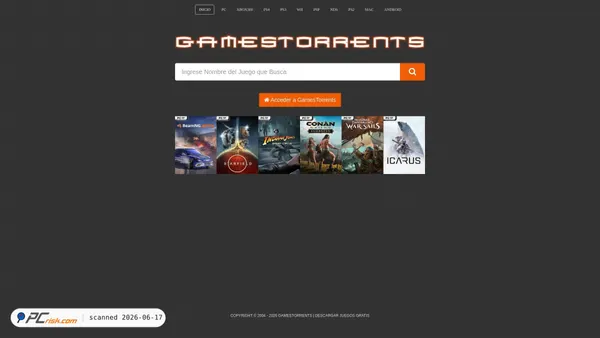 gamestorrents.app screenshot