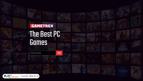 gametrex.com screenshot