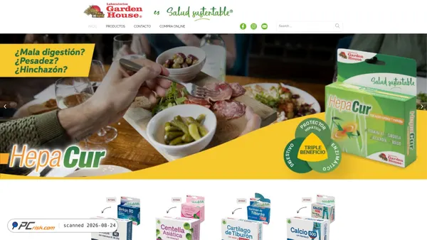 gardenhouseargentina.com.ar screenshot