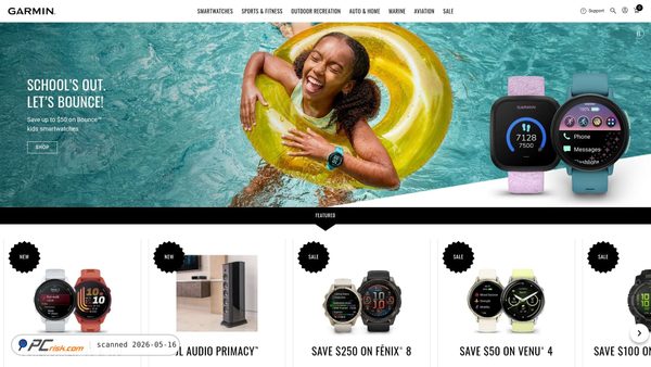 garmin.com screenshot