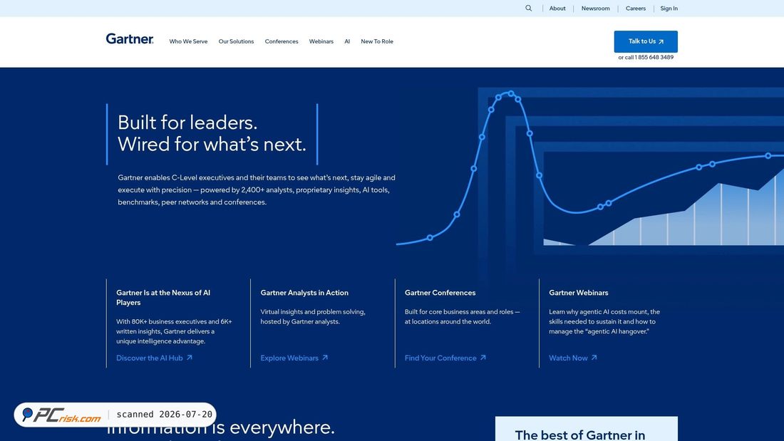 Screenshot di gartner.com