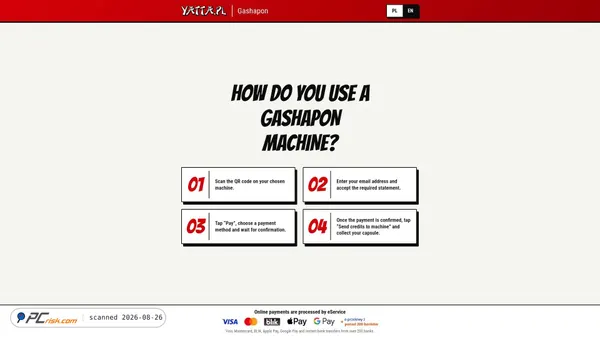 gashapon.yatta.pl screenshot