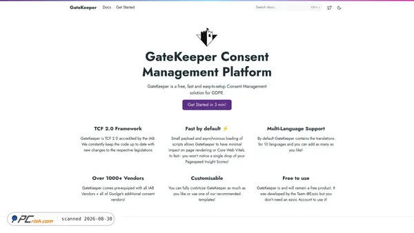 gatekeeperconsent.com screenshot