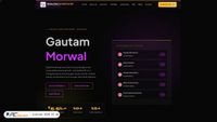 gautammorwal.in screenshot