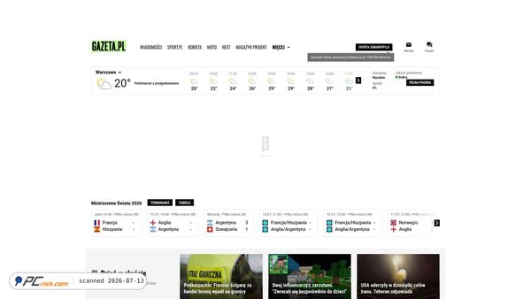 gazeta.pl screenshot