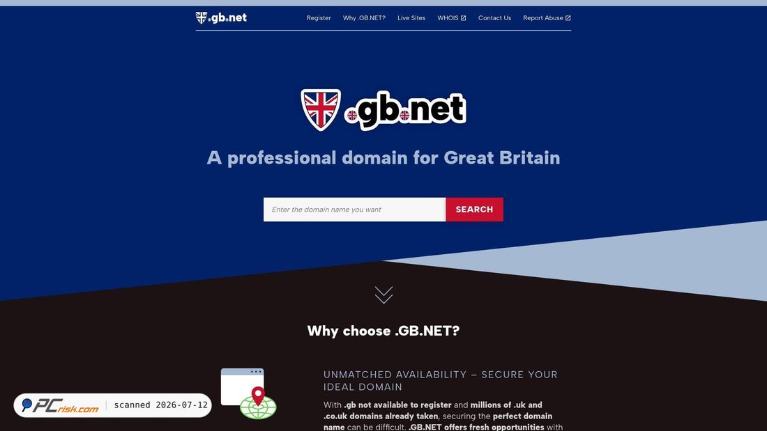 Screenshot of gb.net