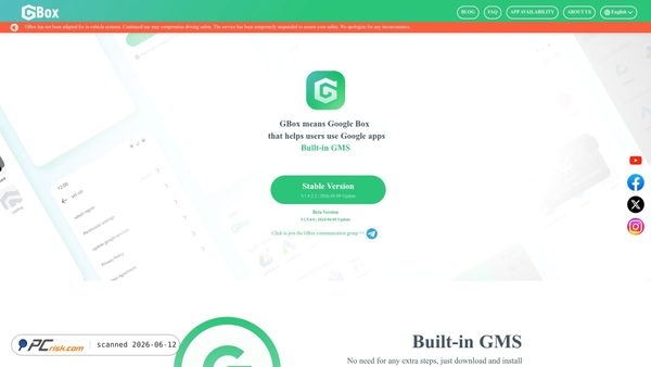 gboxlab.com screenshot