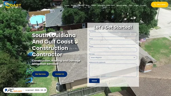gccontractors.net screenshot