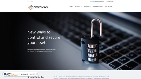 geeconsys.co.uk screenshot