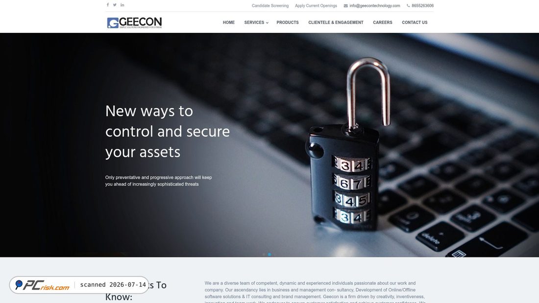 Screenshot of geecontechnology.webdevelopment-server.com