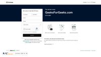 geeksforgeeks.com screenshot