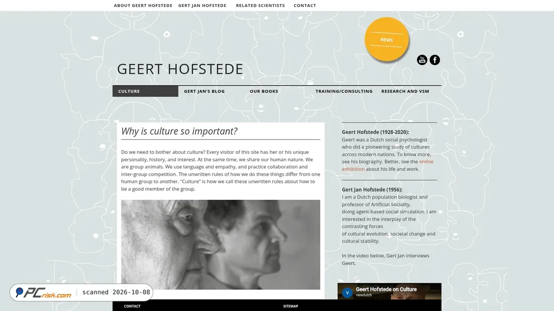 Screenshot of geerthofstede.com