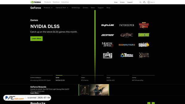 geforce.com screenshot