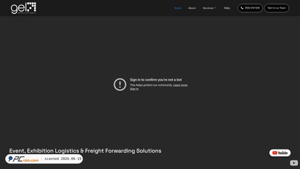 gelevents.com.au screenshot
