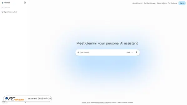 gemini.google.com screenshot