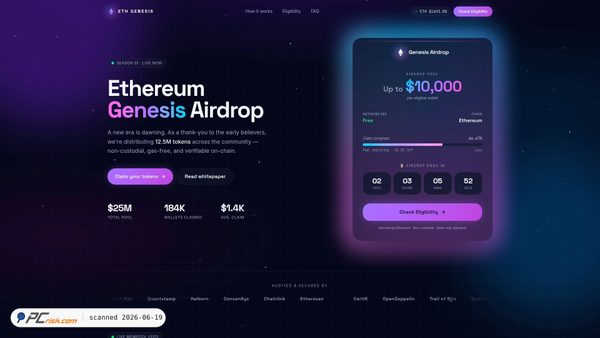 genesispool.org screenshot