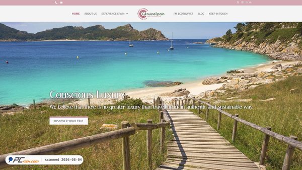 genuinespain.es screenshot