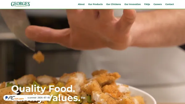 georgesinc.com screenshot