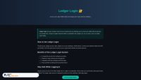 get-ledger-login-hub.pages.dev screenshot