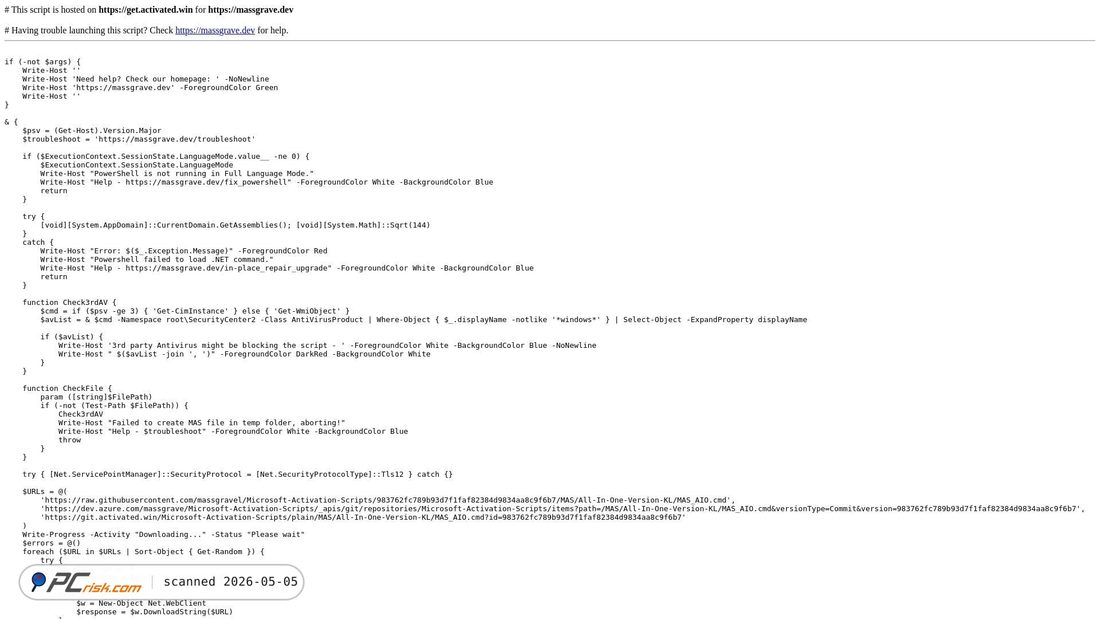 Screenshot of get.activated.win