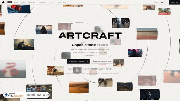 Zrzut ekranu getartcraft.com