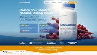 getdentabiome.com screenshot