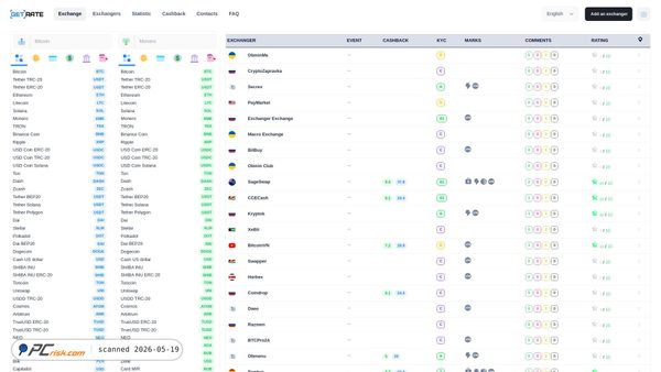 getrate.cc screenshot