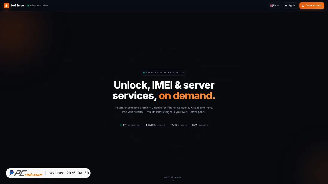 Screenshot of getsupport-ios.com