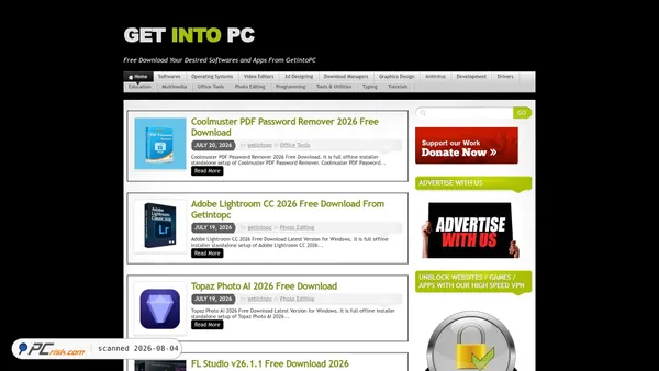 gettintopc.net screenshot