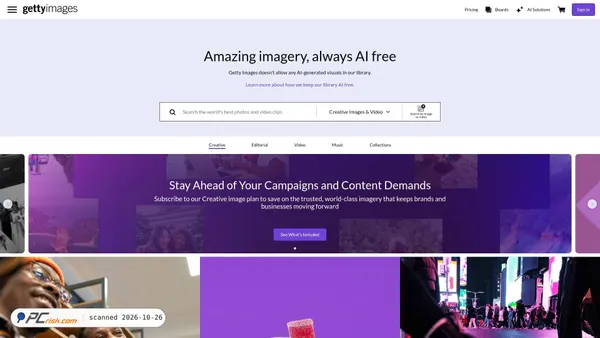 gettyimages.com screenshot