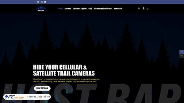 ghostbark.com screenshot