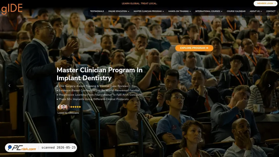 Screenshot of gidedental.com