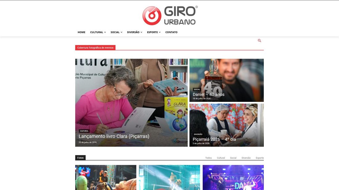 Screenshot of girourbano.com.br