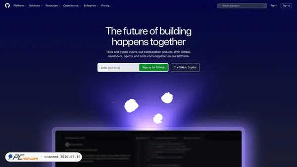 github.com screenshot