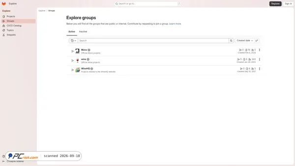 gitlab.winehq.org screenshot
