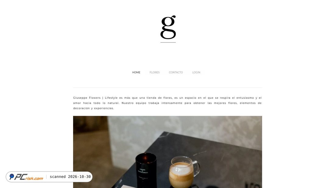 Screenshot von giuseppedisegno.com