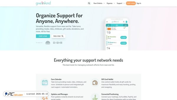 giveinkind.com screenshot