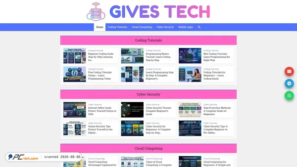 givestech.com screenshot